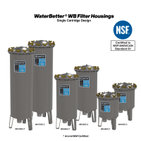WB WaterBetter® Filter Housings
