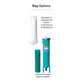 BCB-2-1.5-STD Band Clamps Bag Housing