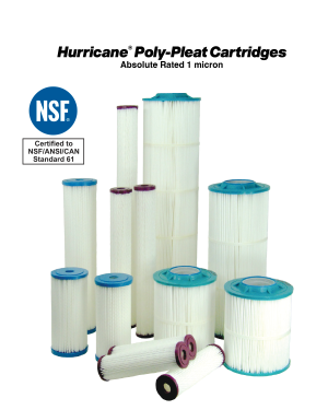 Poly-Pleat™ 701 Series Filter Cartridges