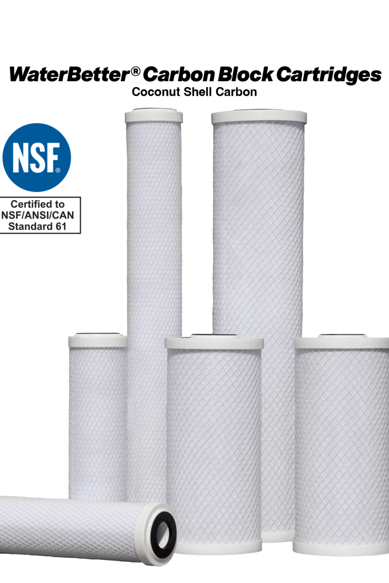 WaterBetter®  Carbon Block Cartridges