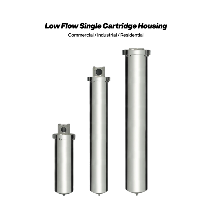 FSSS Low Flow Single Cartridge Housings