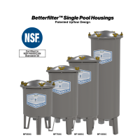 Betterfilter™ Single Cartridge Pool Housings