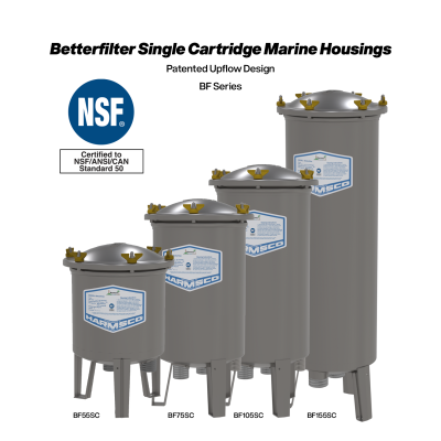 Betterfilter™ Single Marine Housings